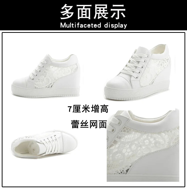 👟 Baskets Compensées Confort Femme