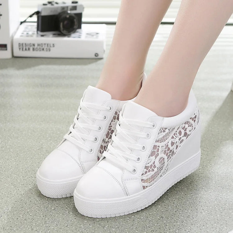 👟 Baskets Compensées Confort Femme
