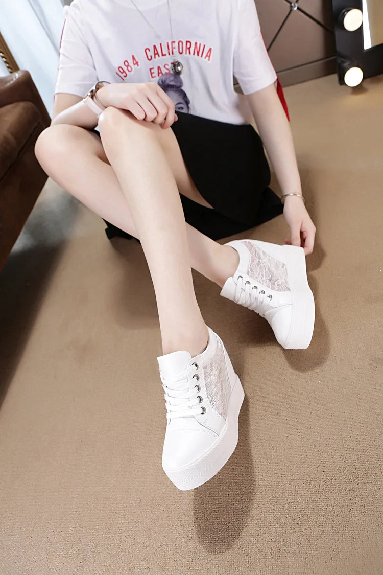 👟 Baskets Compensées Confort Femme