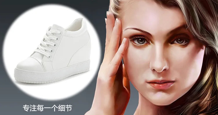 👟 Baskets Compensées Confort Femme